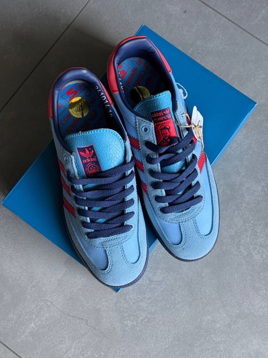 ‼️НАЛОЖКА‼️41-45 Adidas Handball Spezial x C.P. Company blue / samba