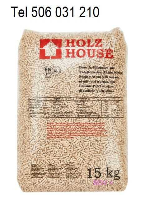 Pellet Drzewny Sosnowo Dębowy 100% naturalny z dostawą