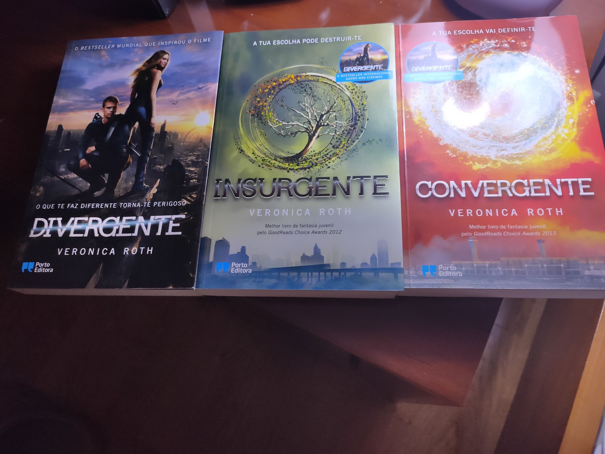 Trilogia: Divergente, Insurgente e Convergente