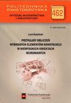 Przykłady obliczeń elementów konstrukcji w niewysokich obiektach