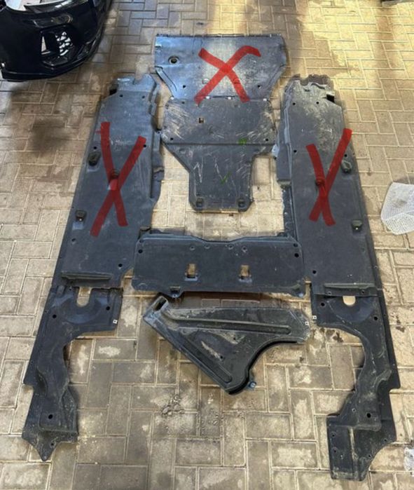 Защита днищя Q7 4M lift