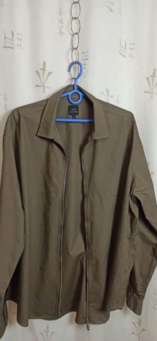 Сорочка чоловіча нова  Armani Exchange zip розм XL оригінал