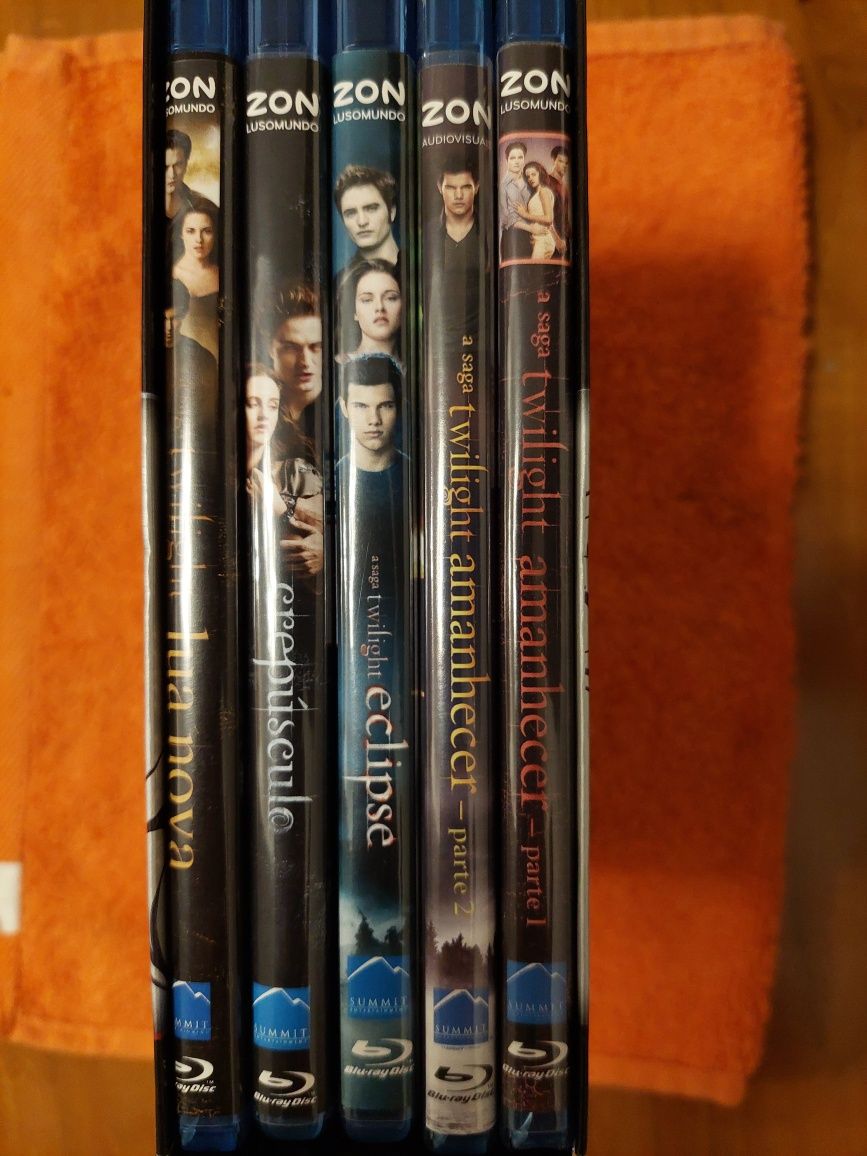 Blu ray - A saga Twilight edição  colecionador  edição Portuguesa