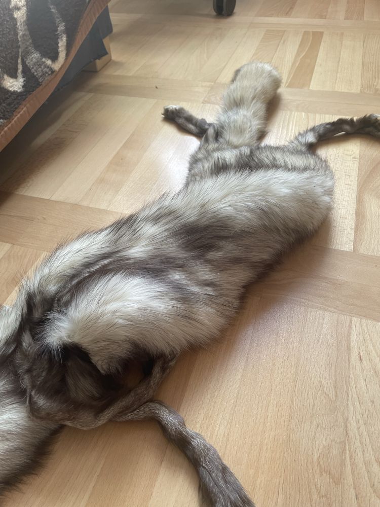Szalik z lisa prl