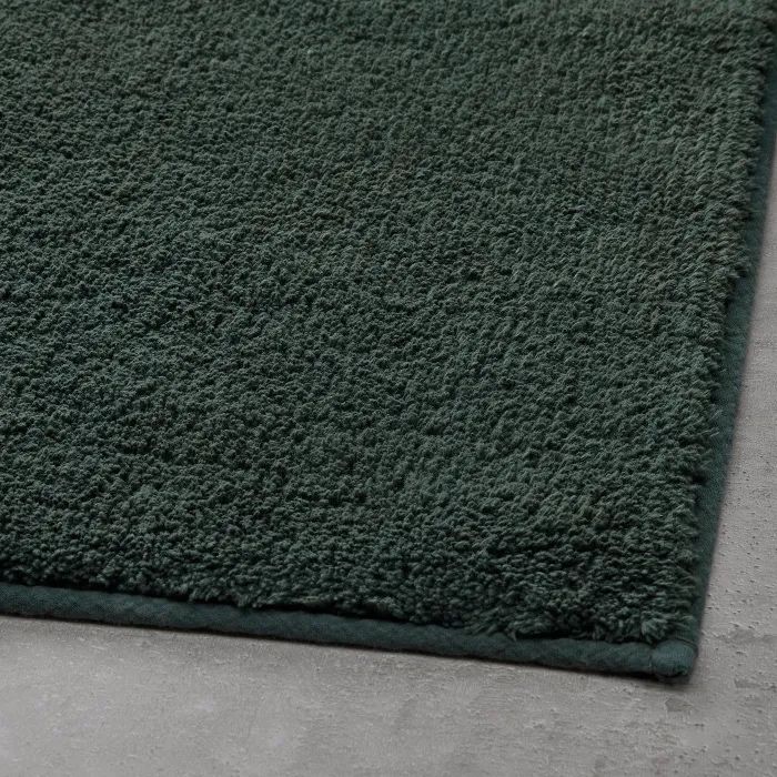 IKEA SÖDERSJÖN , килимок для ванної кімнати, темно-зелений