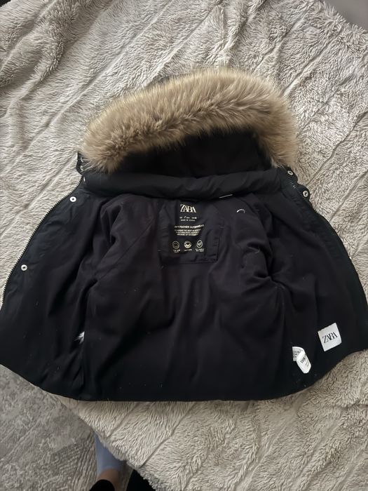 Куртка дитяча zara 86-92 чорна