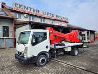 przegubowy/podnośnik/24m/versalift/vtx-240/zwyżka/nissan/multitel/cela