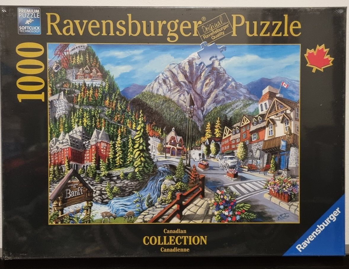 NOWE puzzle Ravensburger 1000el