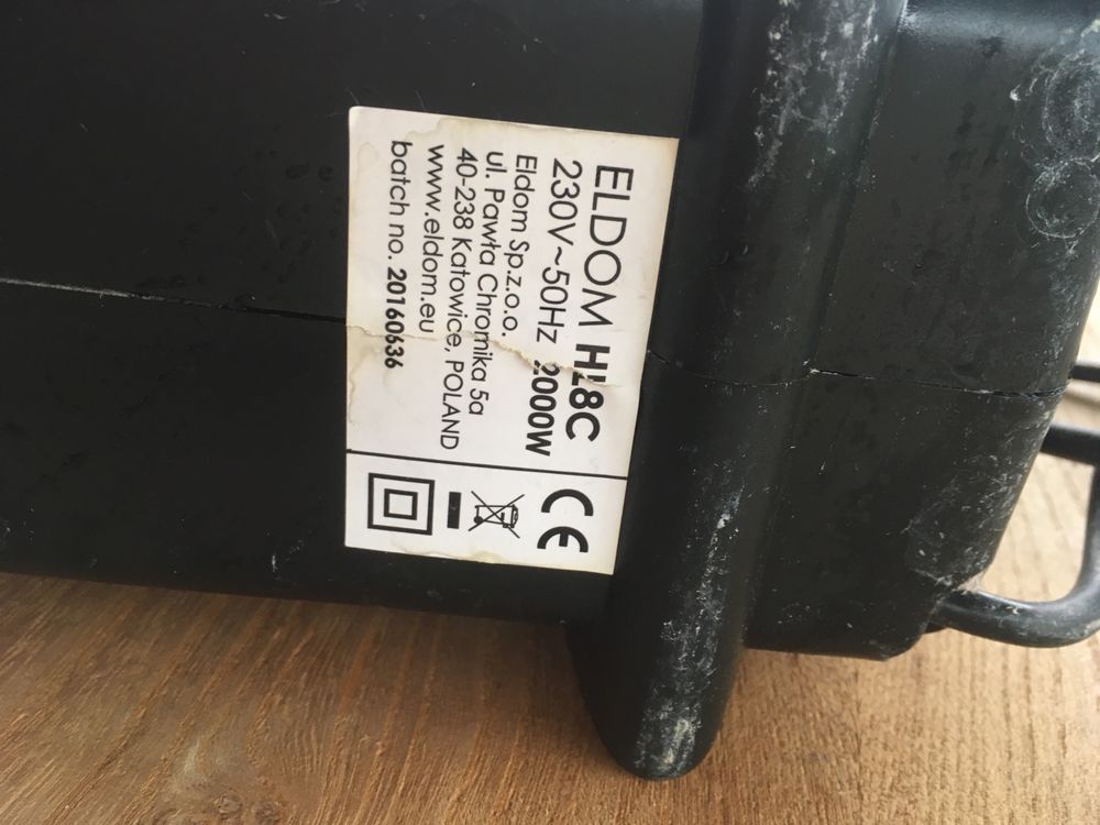 Termowentylator wentylator farelka