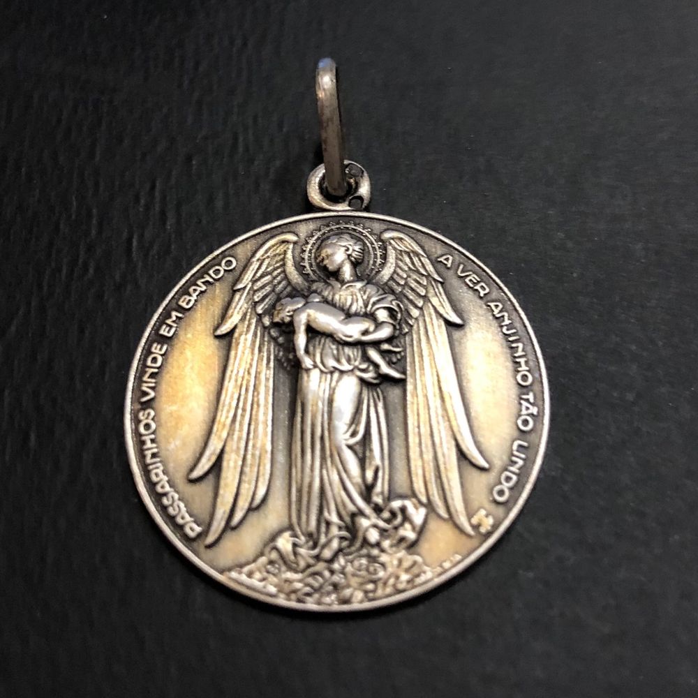 Medalha João da Silva Anjo da Guarda em prata