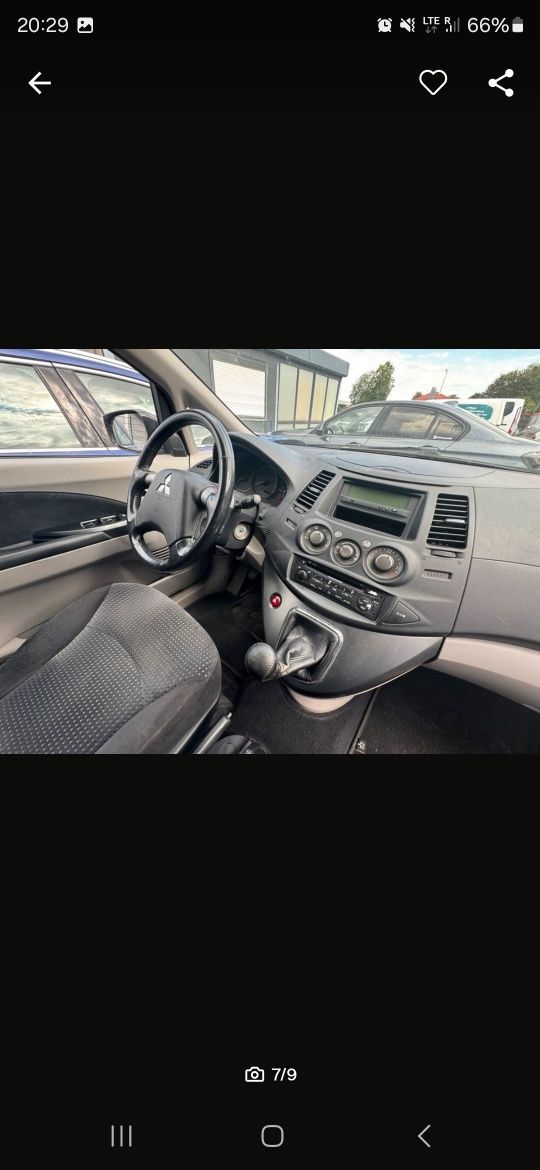 Mitsubishi Grandis 2.4 Benzyna Manual części,drzwi,maska itp