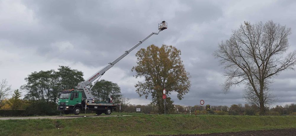 Wynajem zwyżki podnośnika koszowego 24h/7 Ciechanów Pułtusk Płońsk