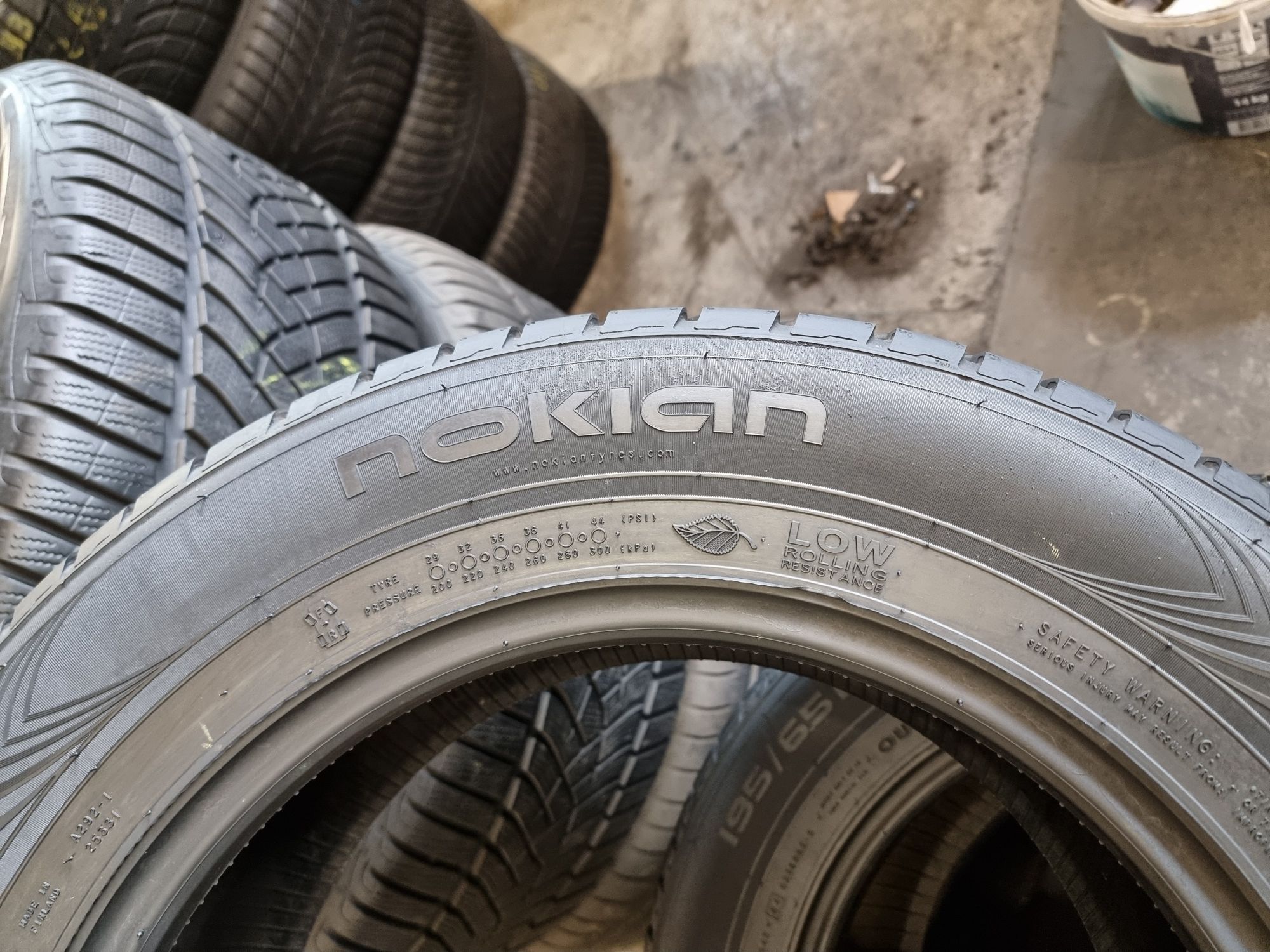 Шини літні 195х65хR15 Nokian Line 2 ШТ Нові Шини Made In FINLAND