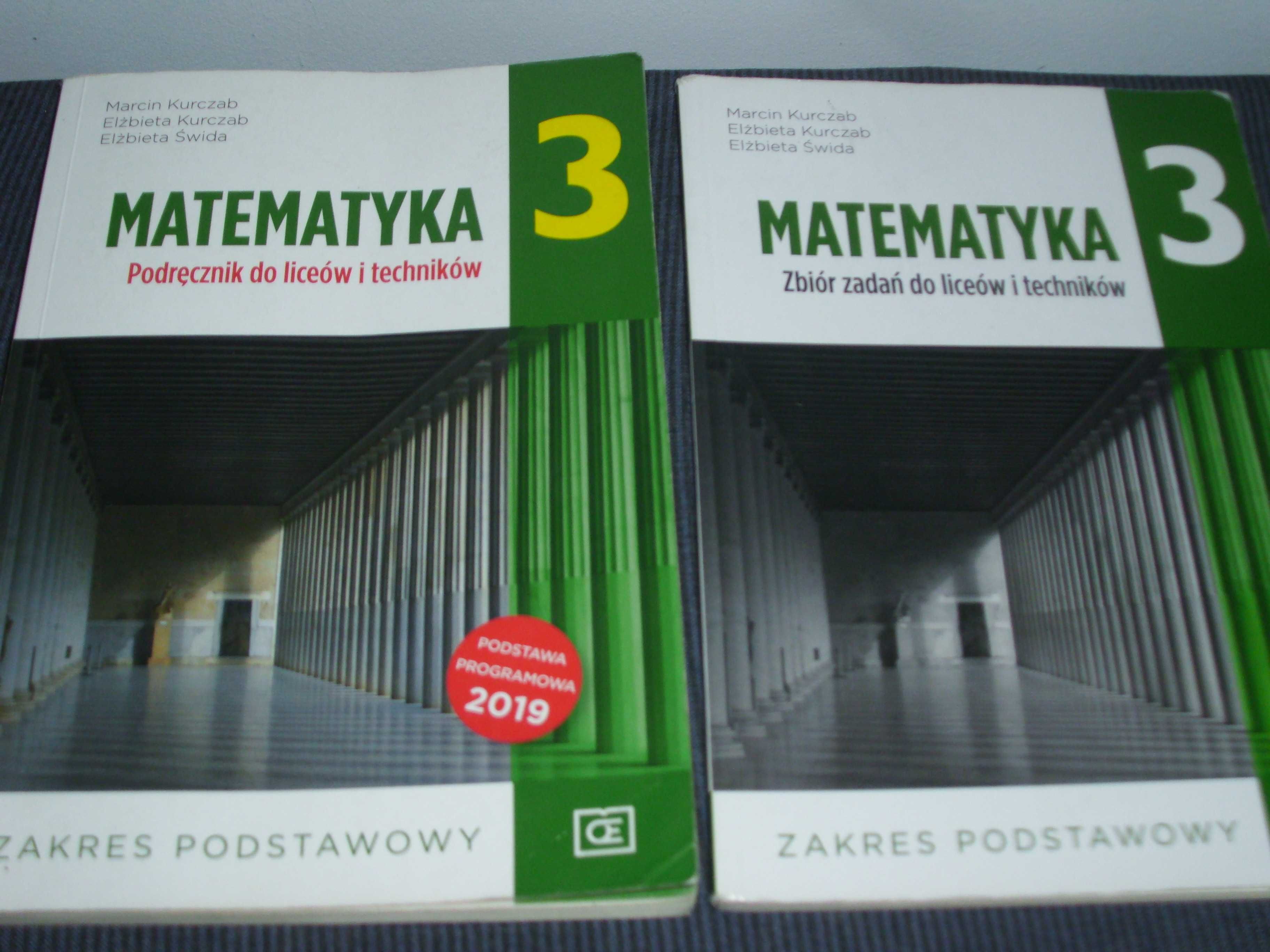 Matematyka 3  + zbiór zadań 3 / liceum i technikum