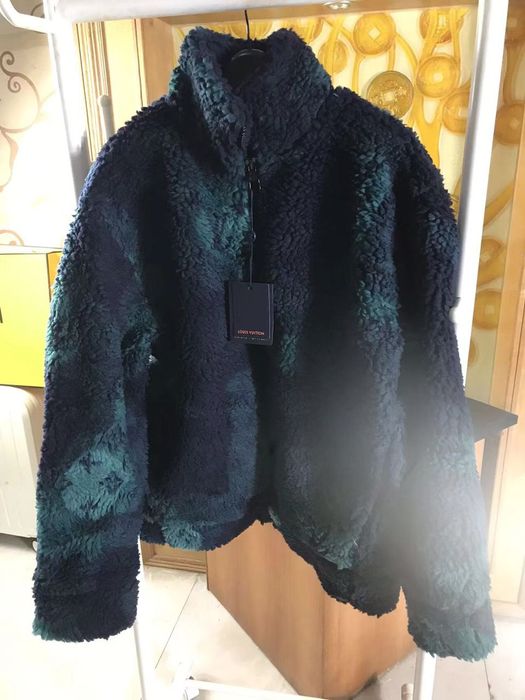 Kurtka zimowa polar monogram camo fleece