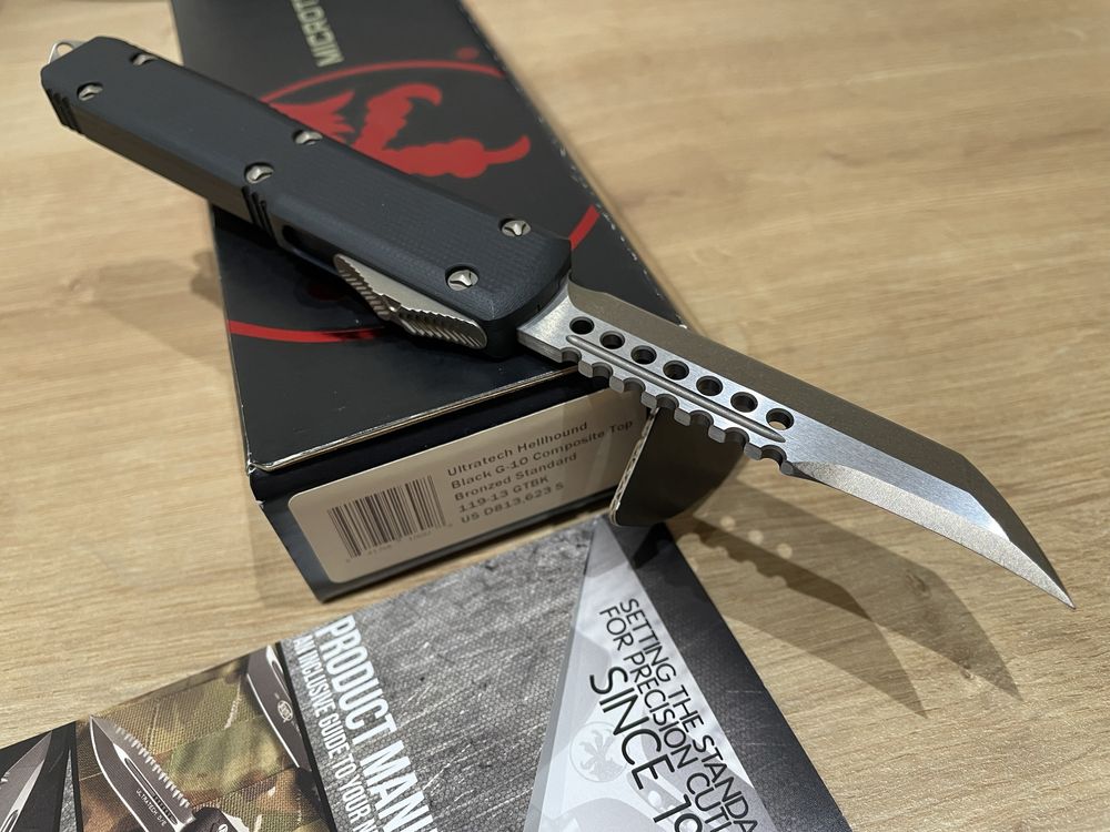 Nóż Microtech Ultratech Hellhound G10