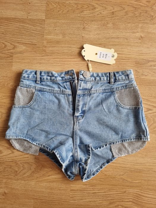 Spodenki jeansowe szorty L