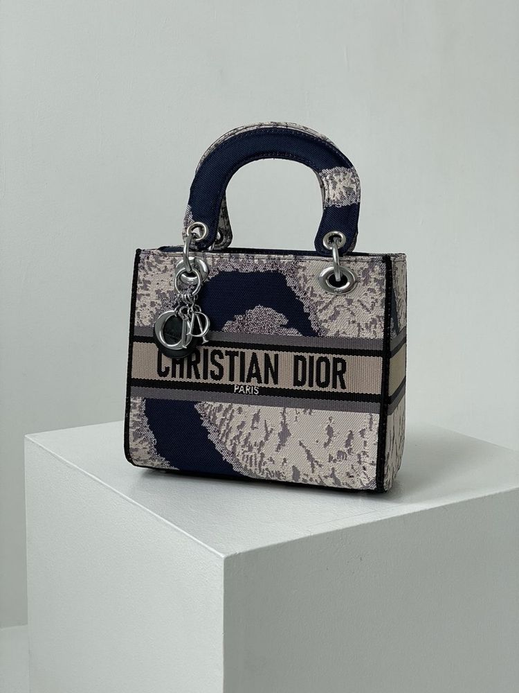 Torebka Christian Dior lady d lite blue