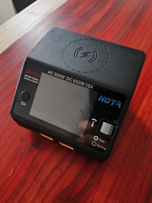 Carregador HOTA D6 Pro LIPO LIFE