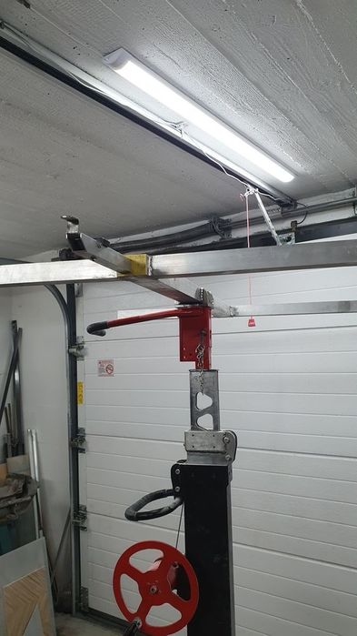 Podnosnik płyt gipsowych gk żuraw stojak