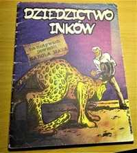 komiks Dziedzictwo Inków książka