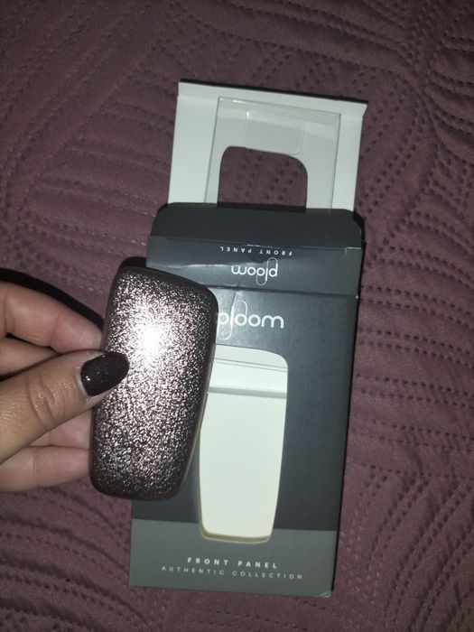 Capa frontal rosa para a máquina ploom