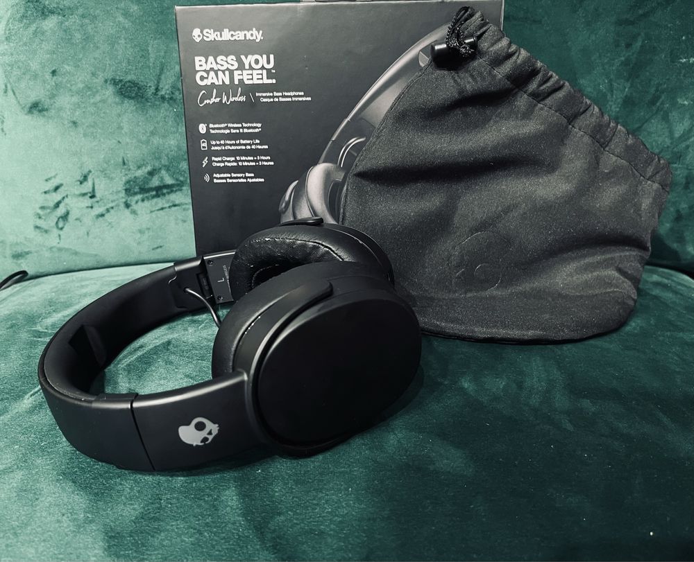 Słuchawki Skullcandy Crusher Wireless czarne