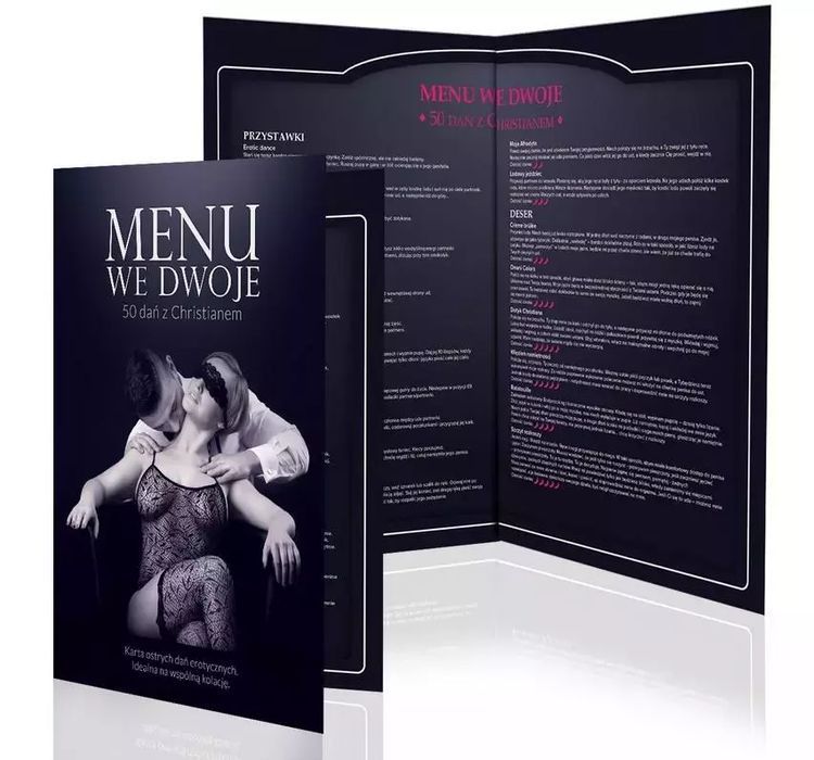 Menu we dwoje - pięćdziesiąt dań z Christianem. GrajmyRazem