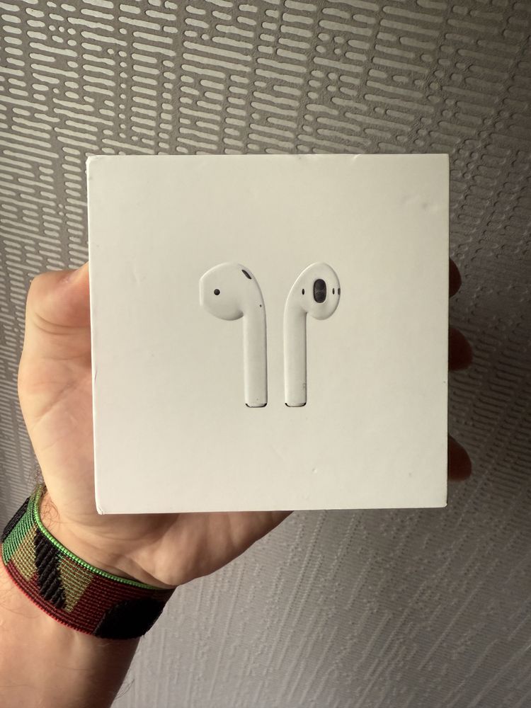 MV7N2AM/A AirPods 2 Model A2032 A2031 A1602 Нові оригінальні навушники