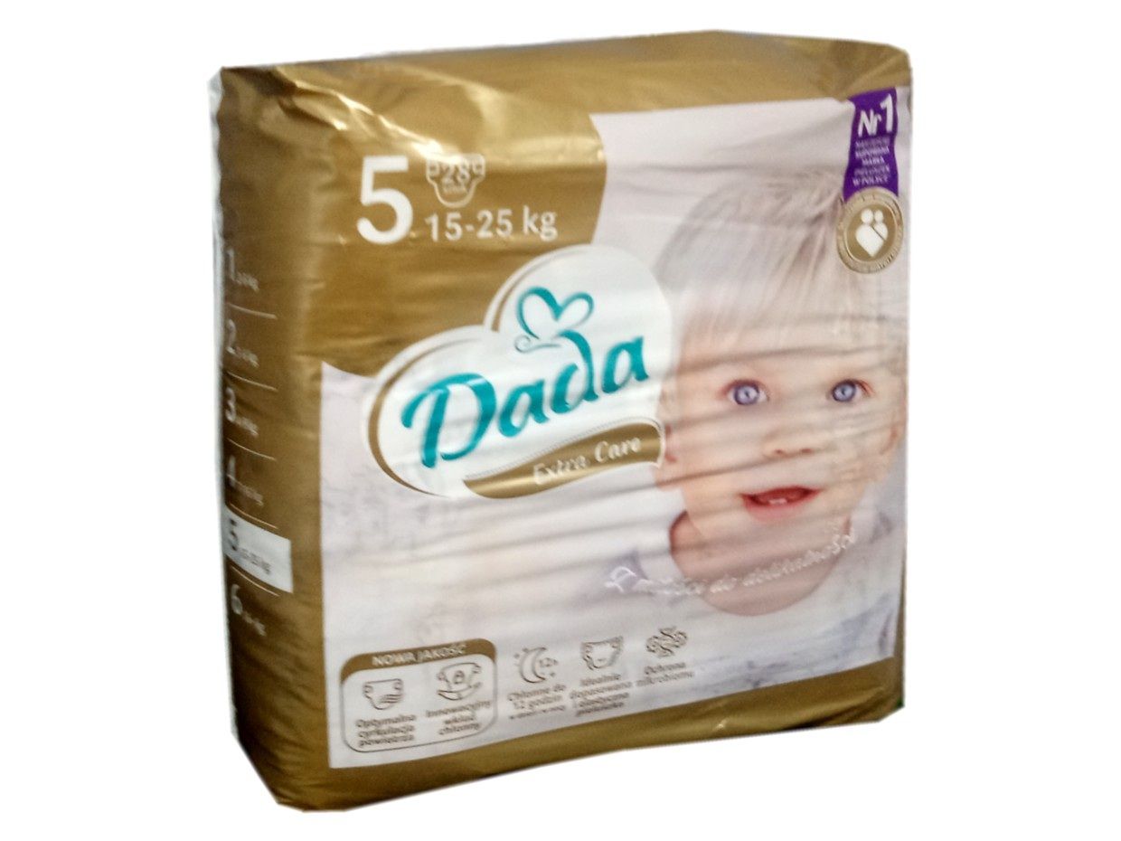 Pieluchy Dada Extra Care 5 BAG 15-25kg 28szt.