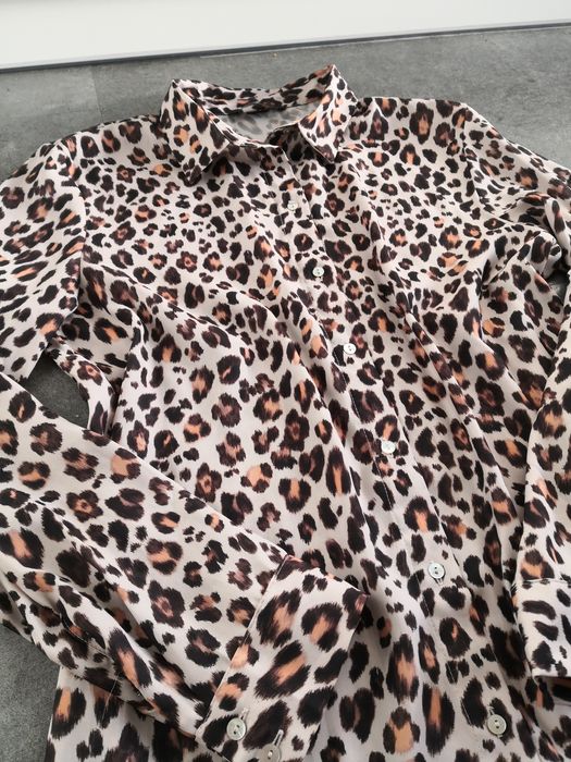 Koszula H&M print zwierzęcy