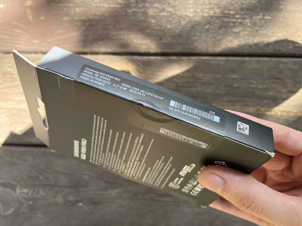 SSD накопичувач Samsung 9100 PRO 2 TB (MZ-VAP2T0BW)