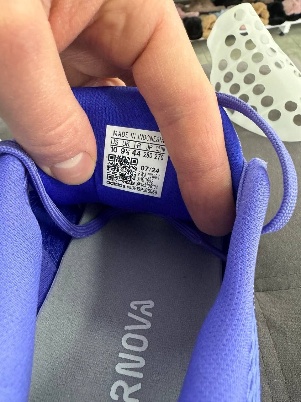ОРИГІНАЛ 100% Кросівки Adidas Supernova Stride Running Shoes Blue 44
