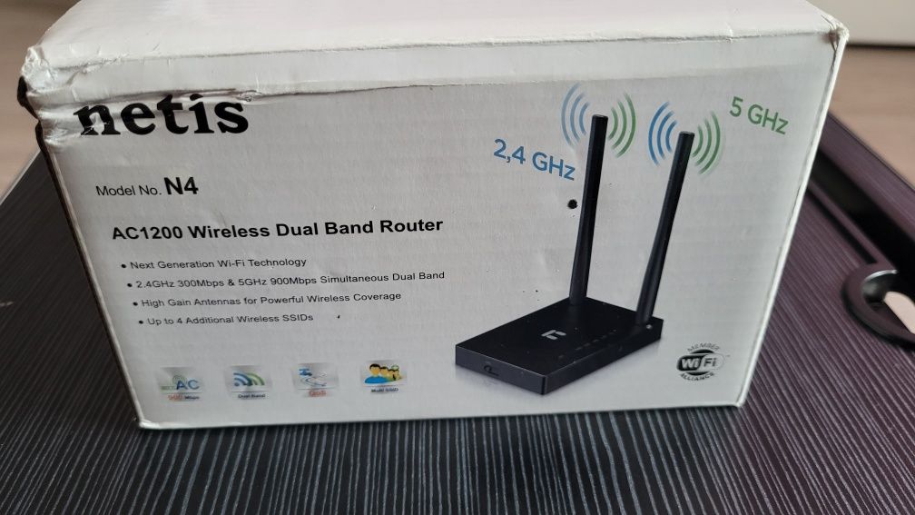 WI-FI роутер Netis N4 5 ГГц + 2.4 ГГц