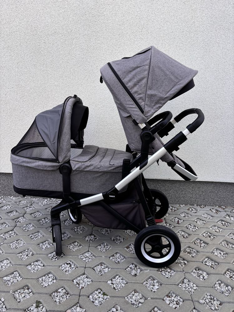 Thule sleek rok po roku 2 spacerowki i gondola