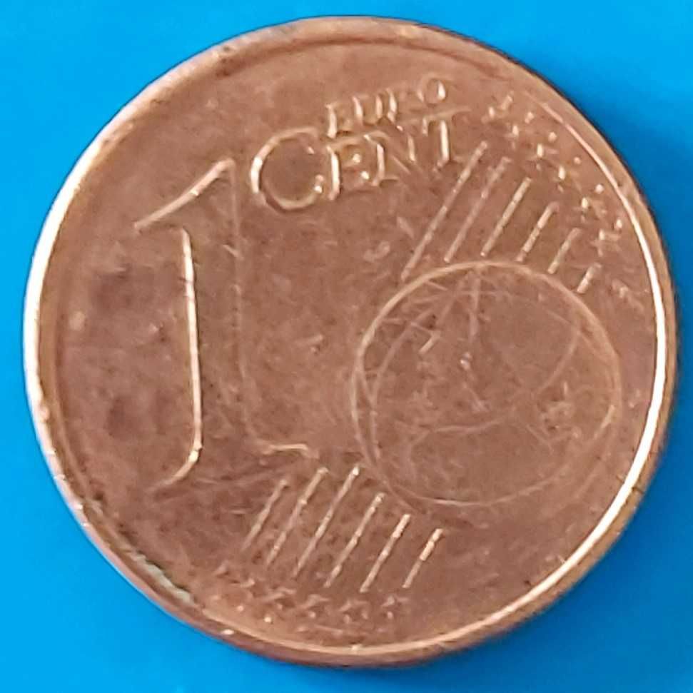 1 Cêntimo de 2002 letra F da Alemanha
