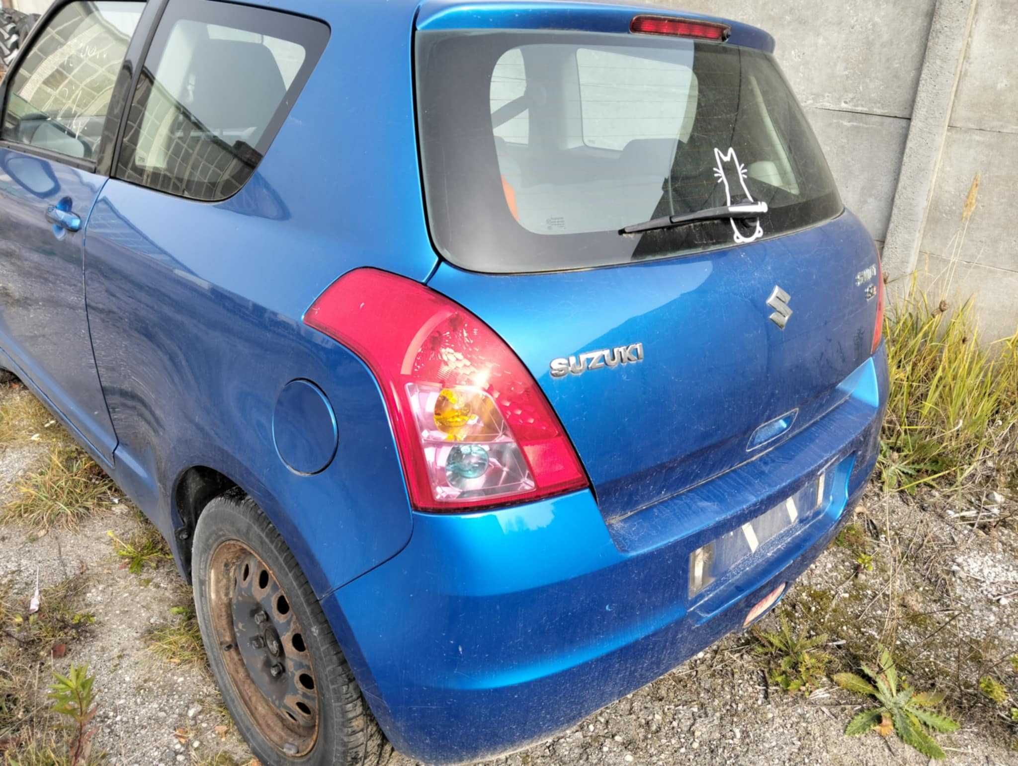 Suzuki swift mk6 VI błotnik maska zderzak srebrny biały  pas kompletny
