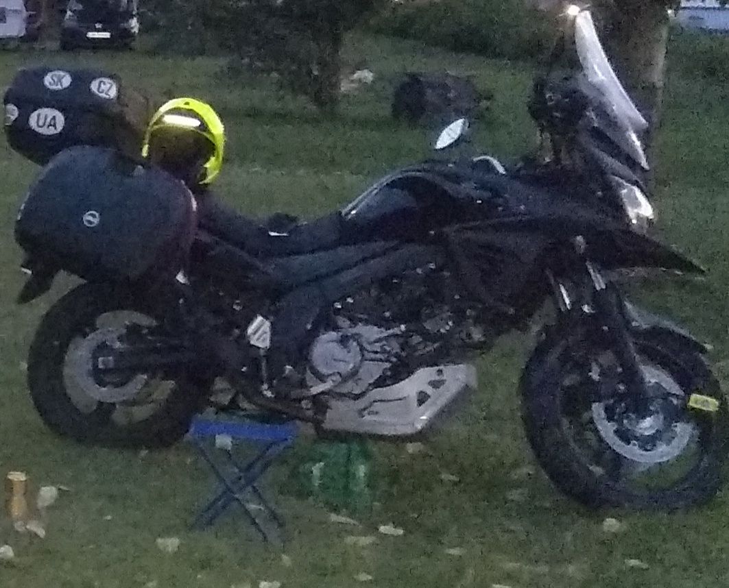 Suzuki DL650 V-Strom, zadbany, 3 kufry, nawigacja, stopka centr. szyba