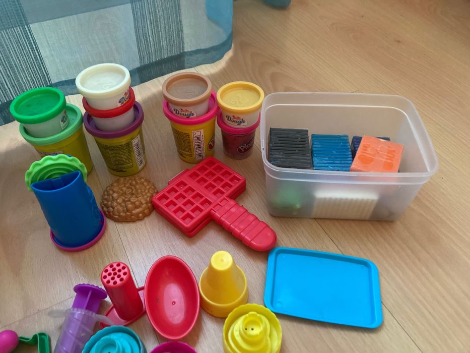 Conjunto de plasticina