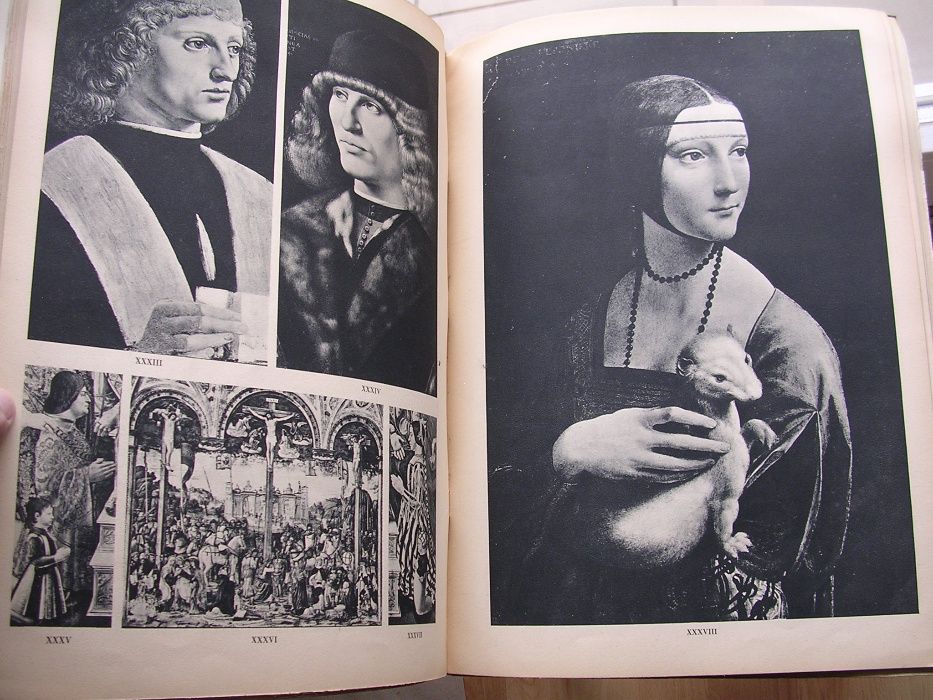 Stary album Leonardo z 1939 Italiana