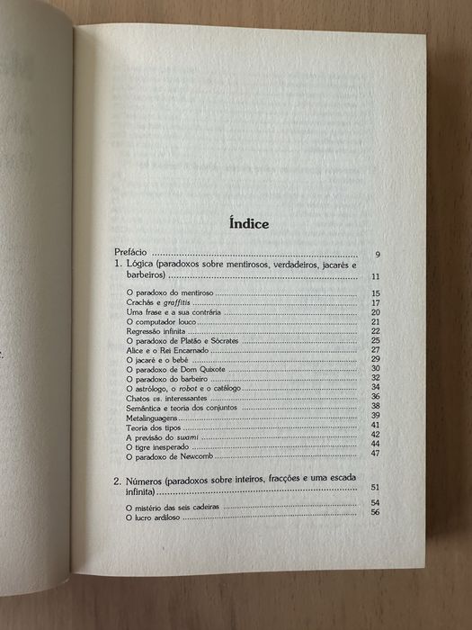 Livro Desafios Matemáticos “Ah, Apanhei-te!” de Martin Gardner