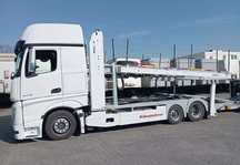 Mercedes-Benz Autotransporter zestaw  Mercedes-Benz Actros 2445 + Kässbohrer Intago TT