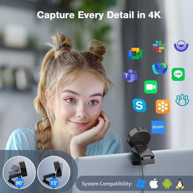Веб-камера 4K EMEET C950