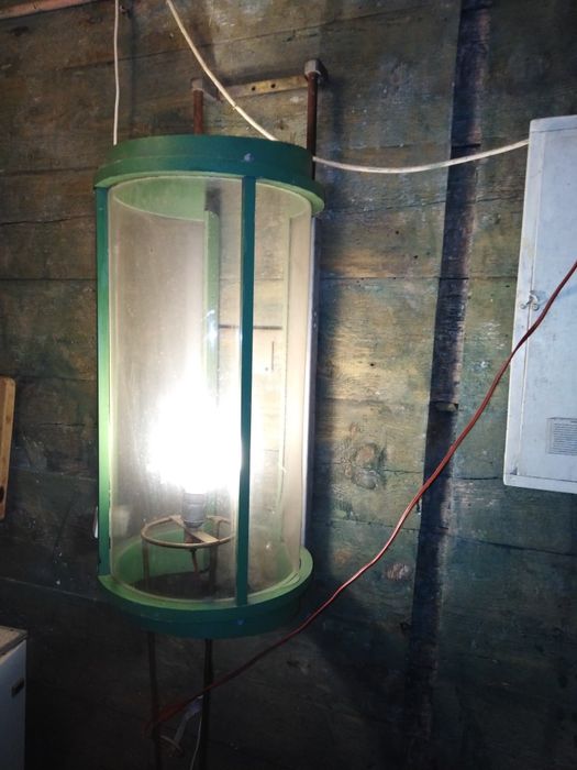 Wielka przemysłowa oprawa np lampy loft grube aluminium pleksi design