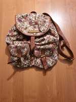 Duży modny plecak szkolny A4 ANNA SMITH NY (SÓWKI)