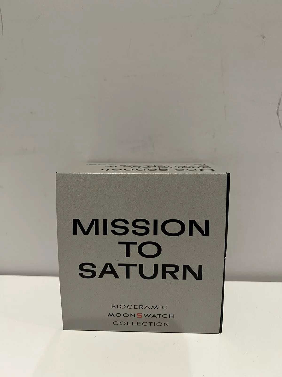 Swatch x Omega Bioceramic Moonswatch Mission to Saturn SO33T100