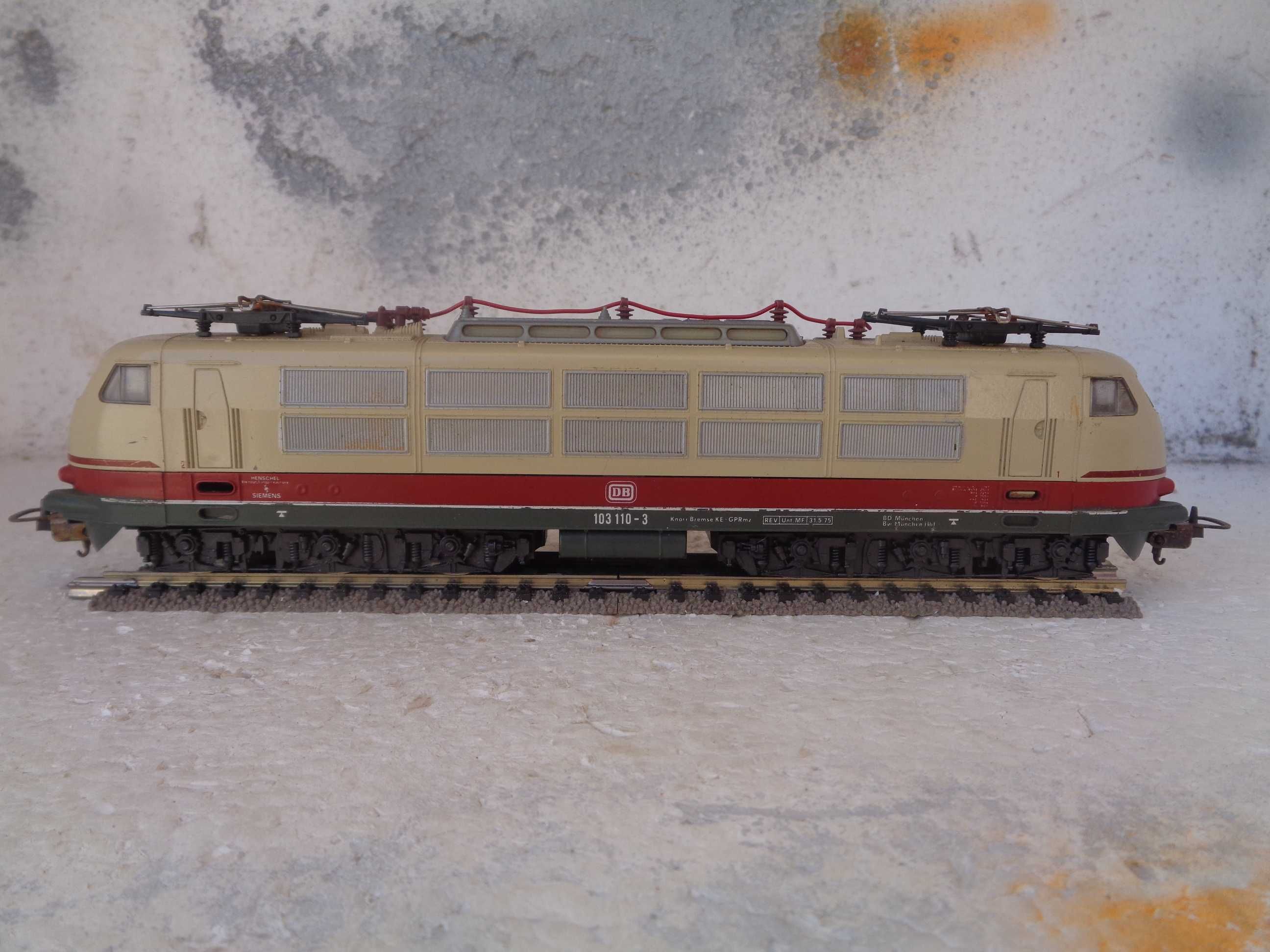 1:87 LIMA Locomotiva electrica da DB 103 comboio