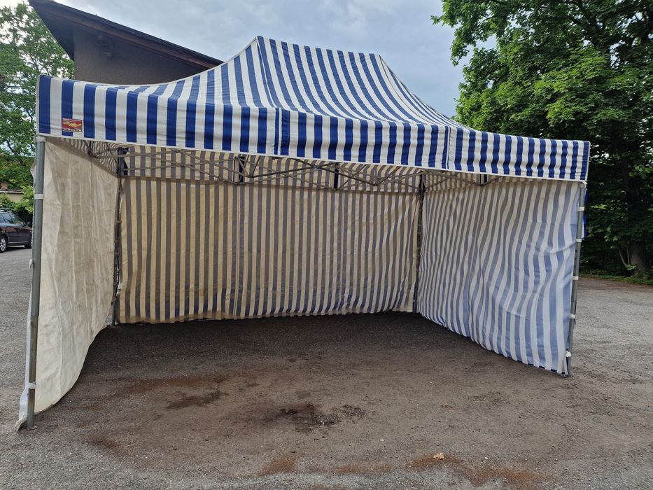 Namiot handlowy 3x4 stalowy GM