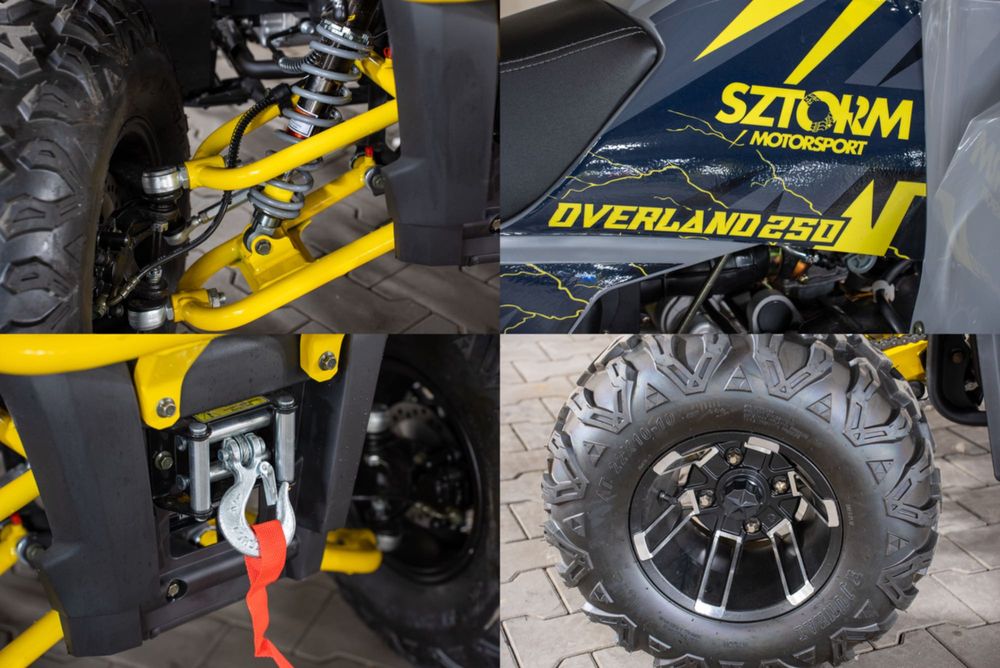 SZTORM OVERLAND 250 Quad dla dziecka Nowość GRATIS Gwarancja HIT 2025