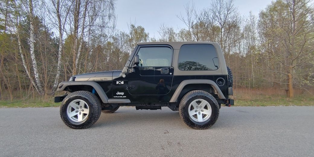 Wrangler TJ 05r 4.0l. 6 biegowy manual. Zamienie